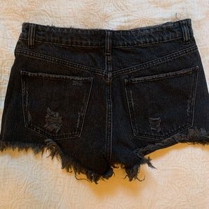 High waisted shorts